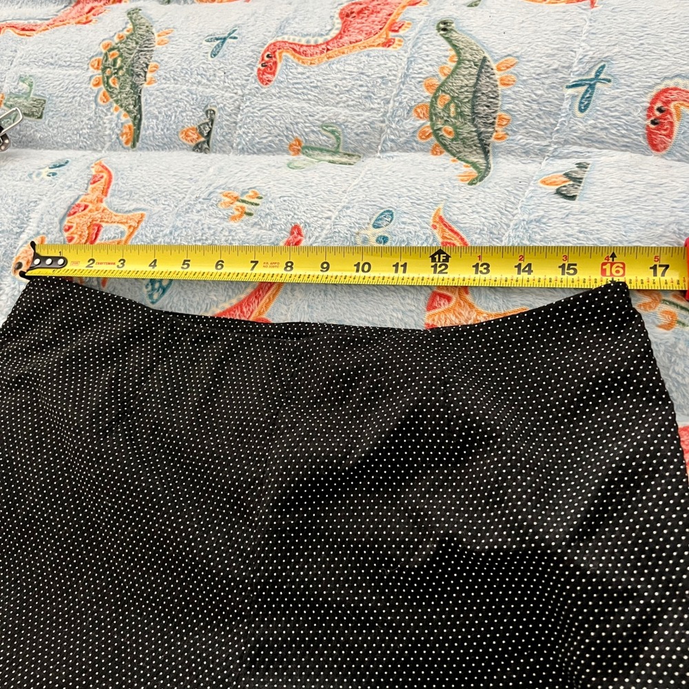 Tommy Hilfiger‎ Women's Black White Polka Dot Straight Leg Pants Size 12 - Picture 6 of 6